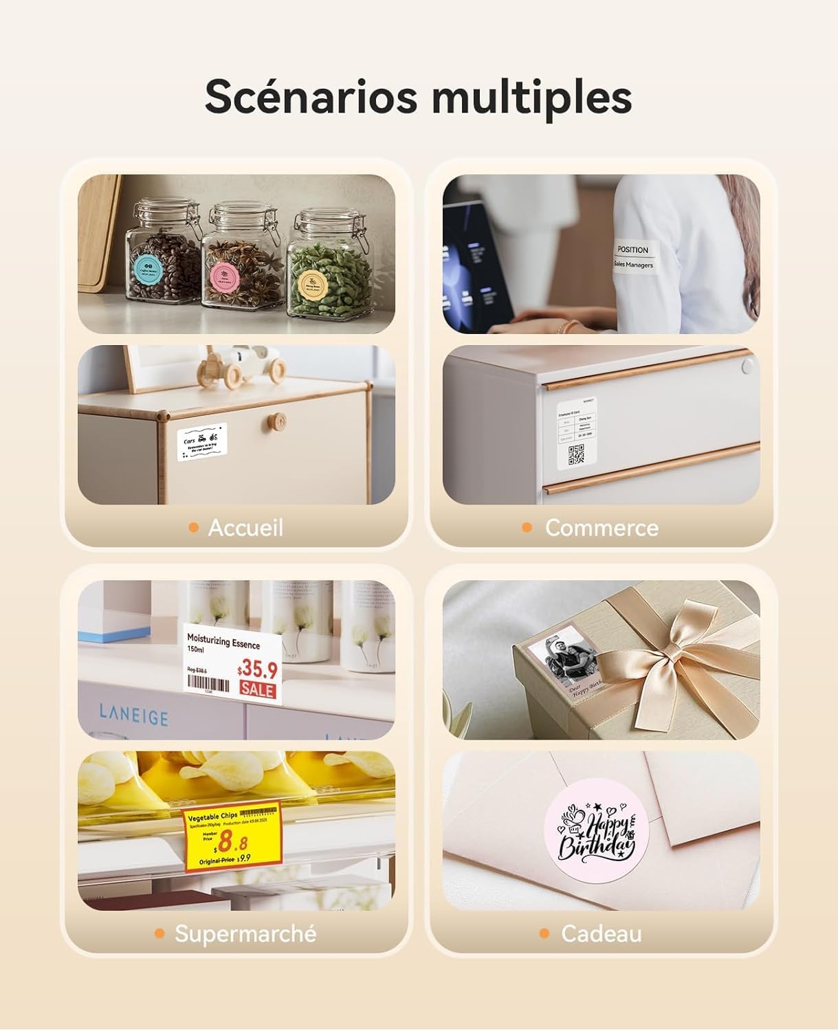 Imprimante thermique NiiMbot B21 Pro