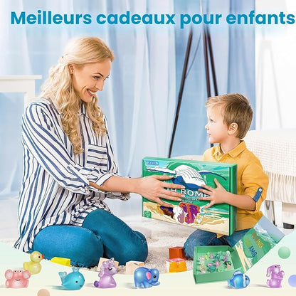 Bombes de bain pour enfants avec jouet à l'intérieur